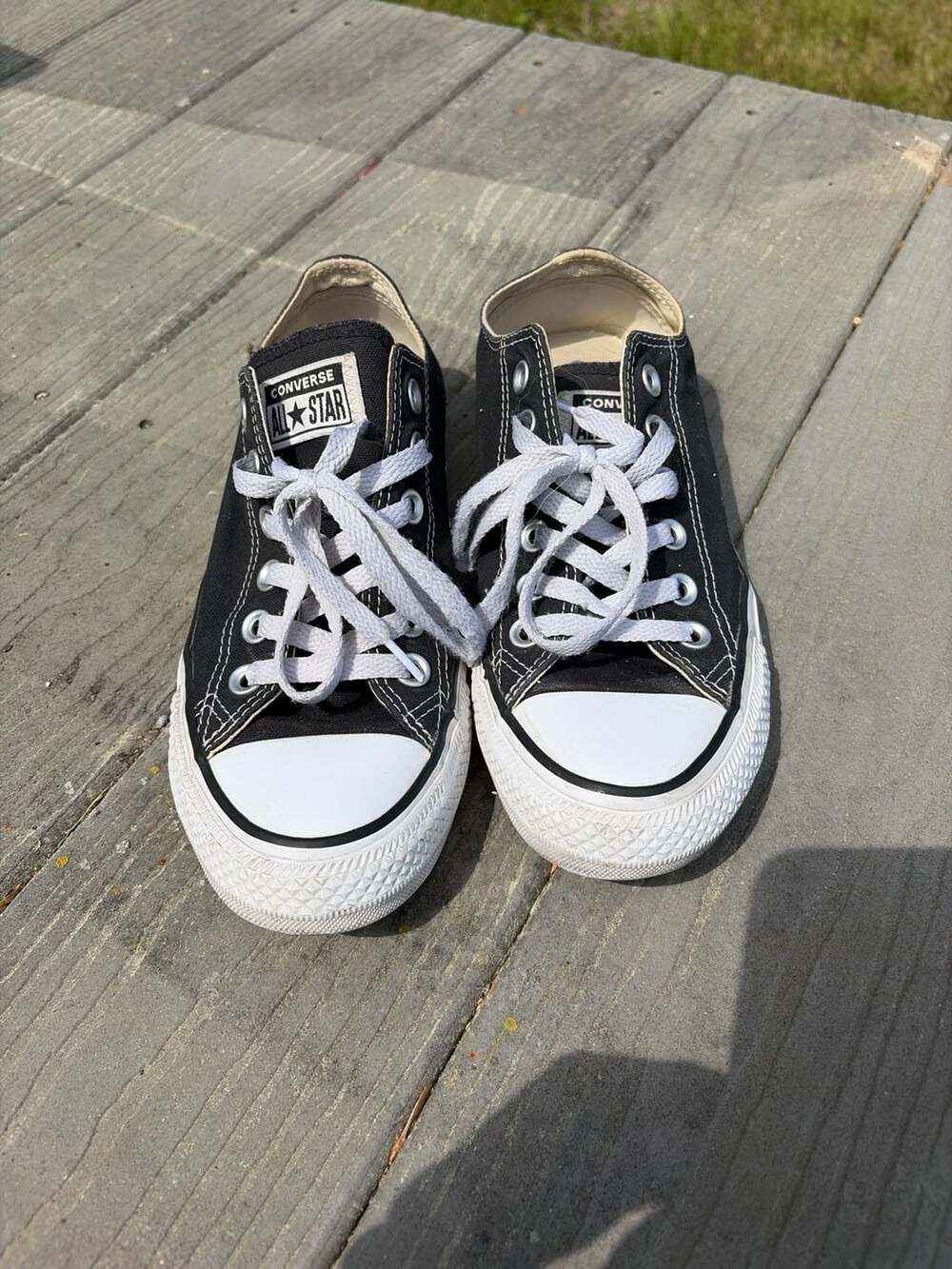 Converse Chuck Taylor All Star Low Top Black Canvas Sneakers M9166
